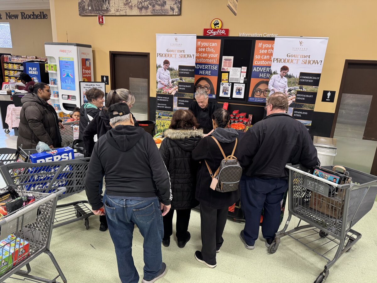 ShopRite demo large crowd